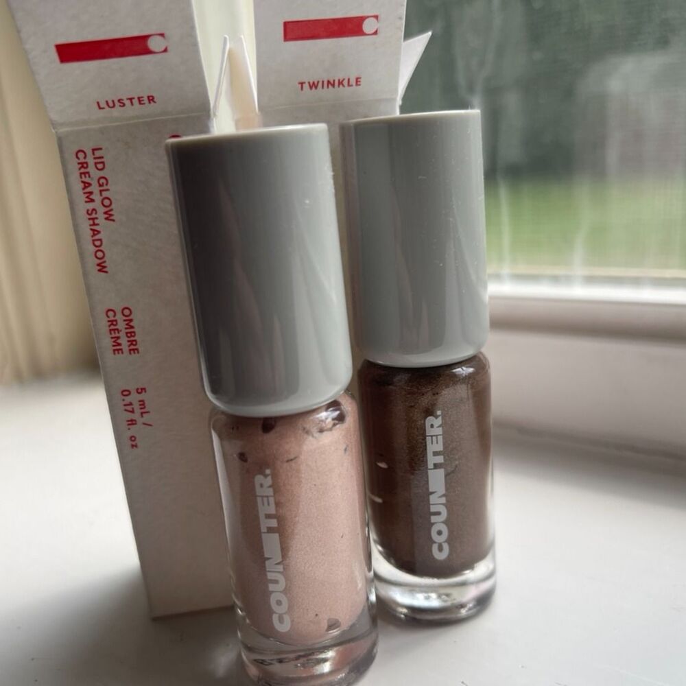 Counter Lid Glow Ombre Creme Shadow 5ml Set of 2 (Luster and Twinkle)